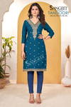 Tandoori By Sangeet Rayon Embroidery Kurtis Wholesale Shop In Surat